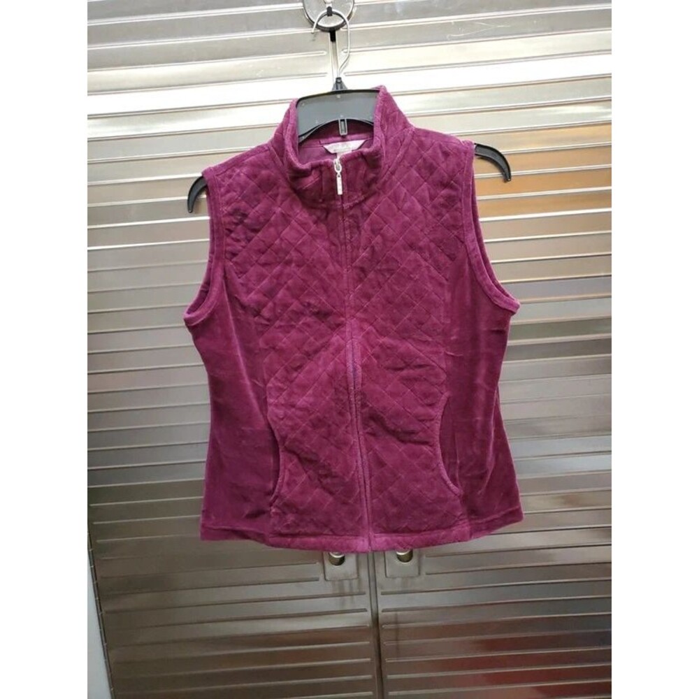 White Stag Burgandy Plum Vest